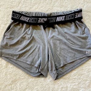 Nike Grey shorts with pockets